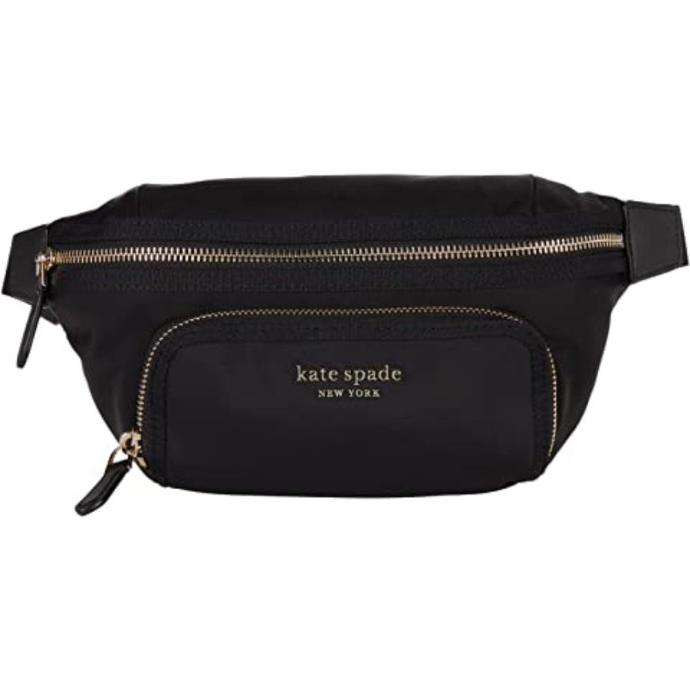 Kate Spade | New York Sam Nylon Medium Belt Bag Black One Size